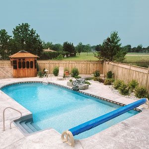 Aqua Splash Swimming Pool Solar Blanket Reel Img