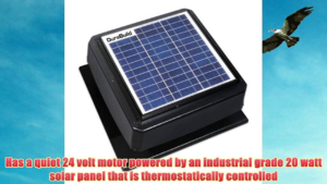 Durabuild Solar Powered Attic Fan 2 Img