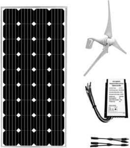 ECO-WORTHY 12V 560W Wind Mono Solar Kit Img