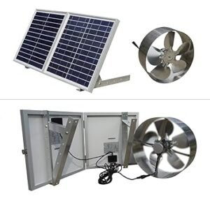 ECO-WORTHY 25W Solar Powered Attic Ventilator Img