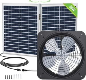 ECO-WORTHY 25W Solar Powered Attic Ventilator Img