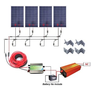 ECO-WORTHY 400 Watts Off Grid Solar Power System Img