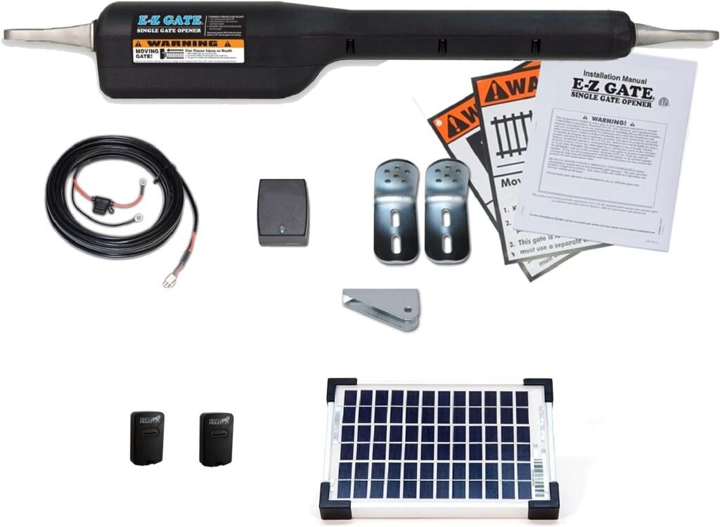 Mighty Mule EZGOSOLAR Gate Opener Review Best Solar Panels 2024
