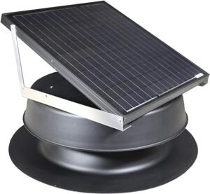 Natural Light Solar Attic Fan 2