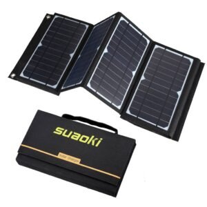 Suaoki 60W Portable Folding Solar Panel system Img